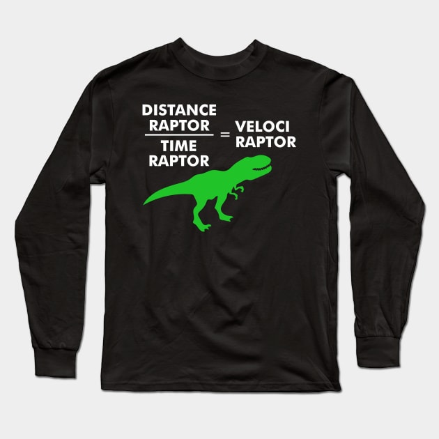 Distance Raptor Long Sleeve T-Shirt by FUNNYTIMES